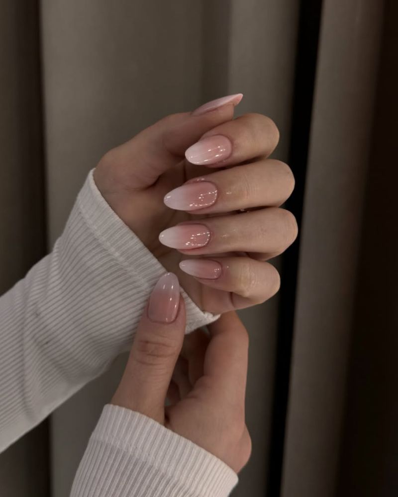 ongles amande, ongles naturels, ongles élégants