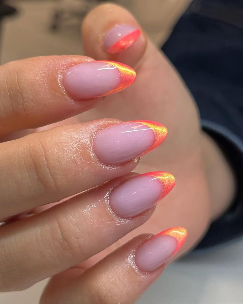 french œil de chat, ongles chics