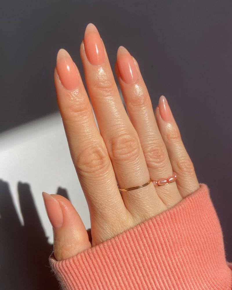 manucure simple, manucure élégante