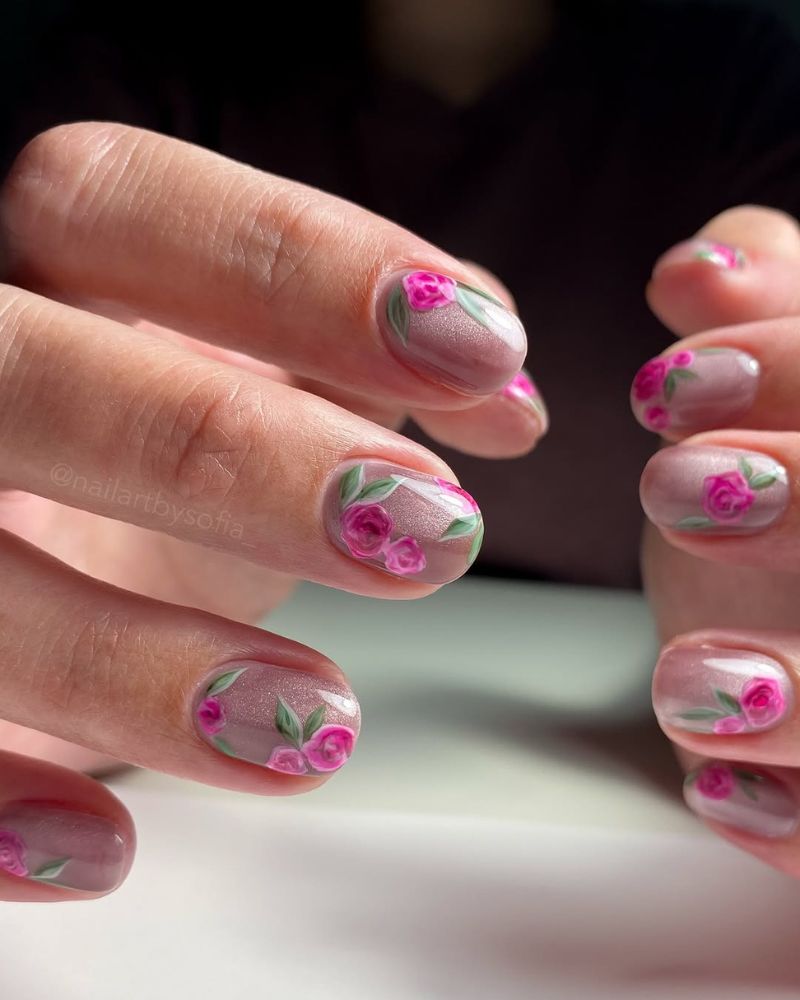 nail art autocollant, ongles effet œil de chat