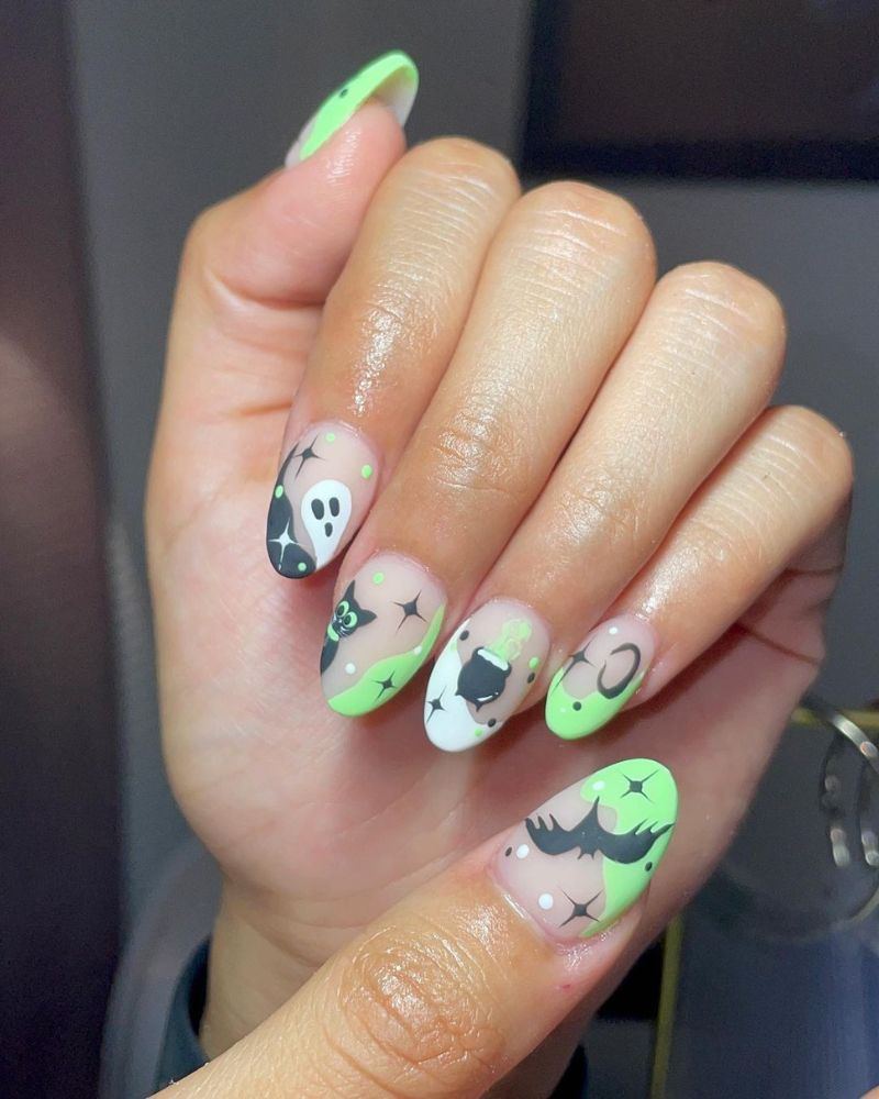 ongles halloween faciles