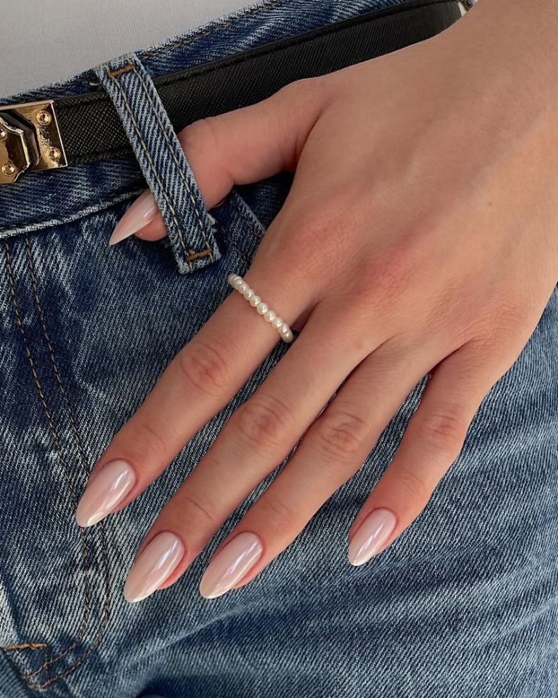 ongles chrome, ongles mai