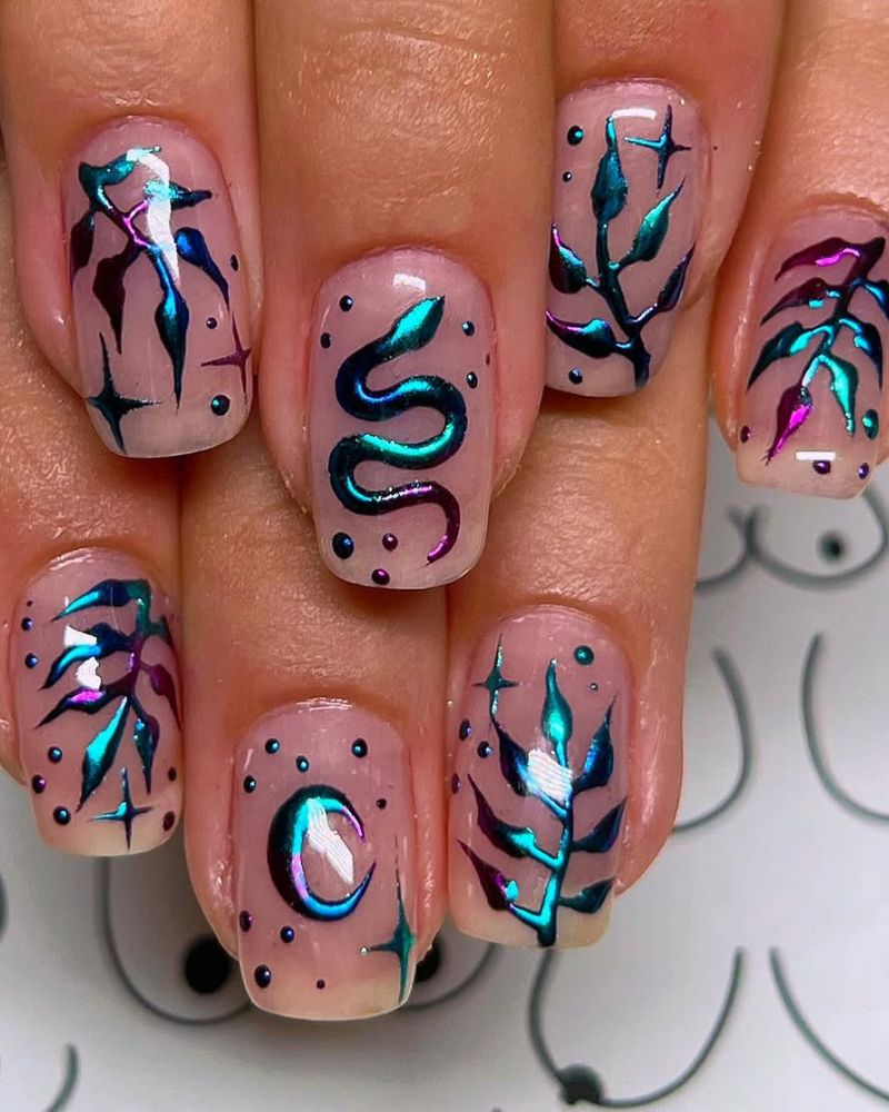 art d’ongles, base nude