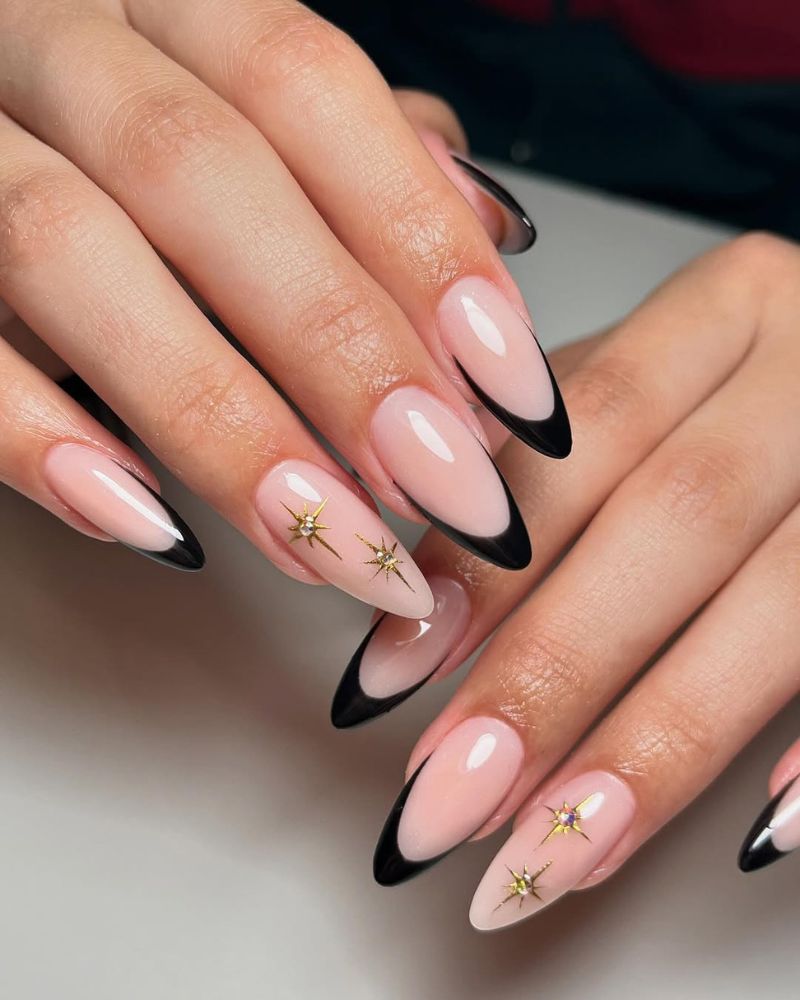 ongles élégants, french nails