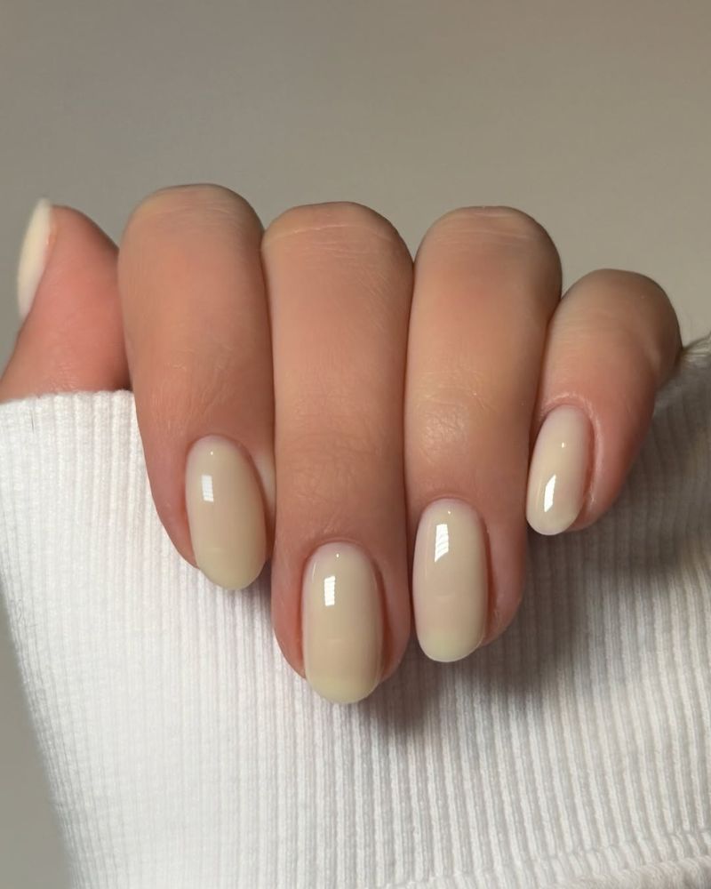 ongles jaune butter, ongles butter