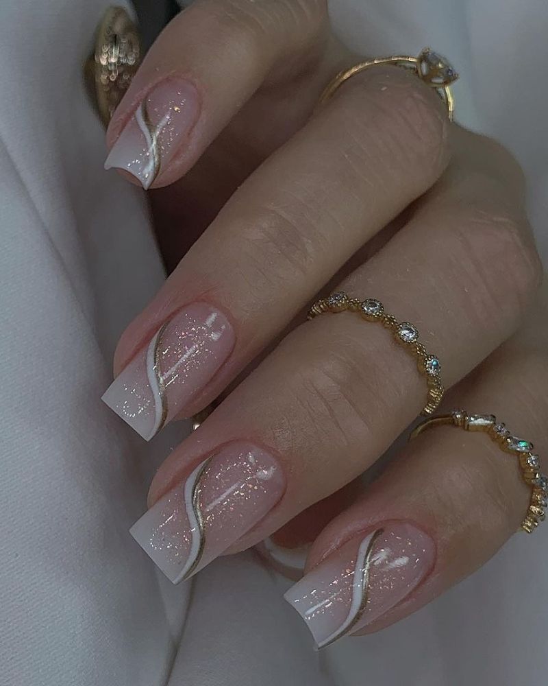 dessins french avec paillettes