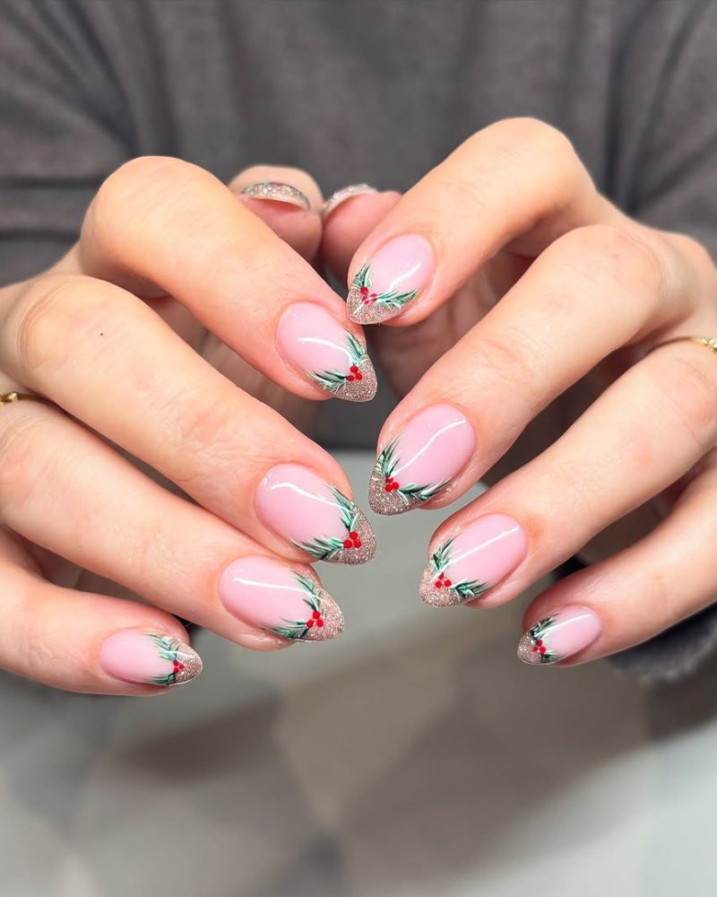 French tips de Noël simples et festifs