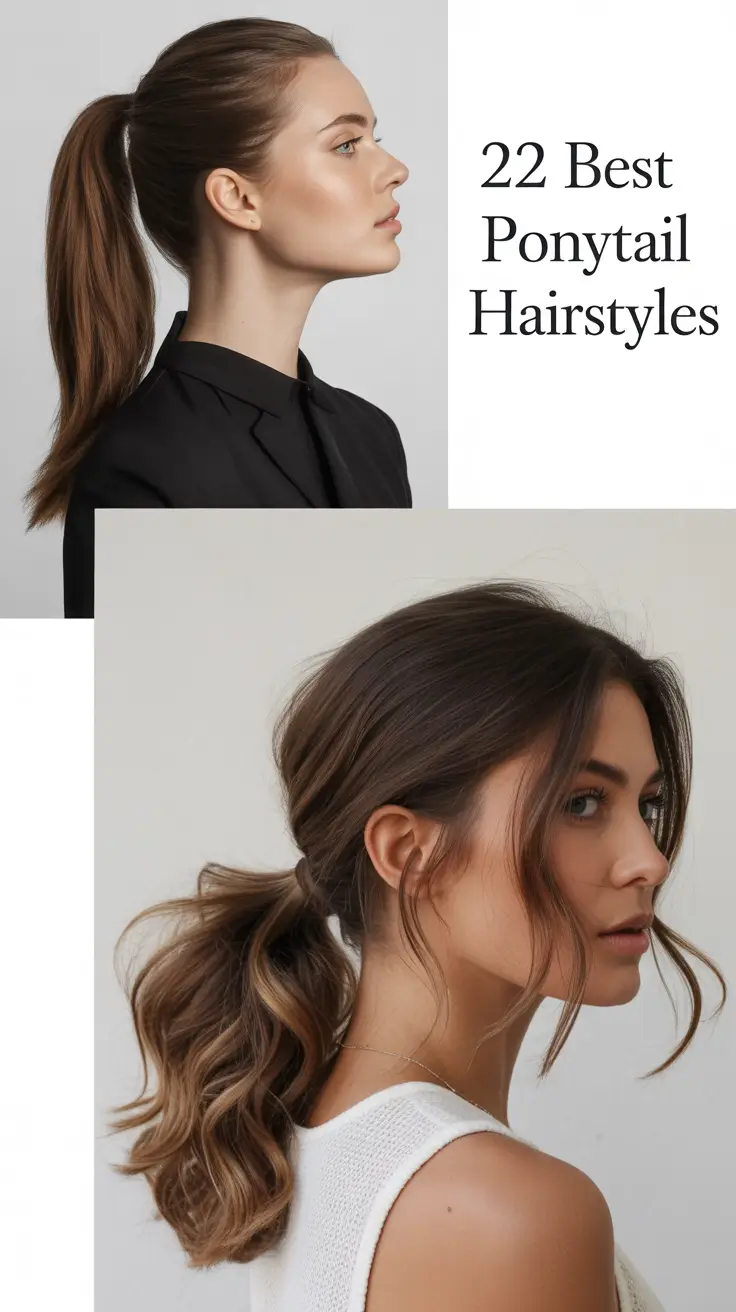Meilleures coiffures queue de cheval 2026 : des looks formels lisses aux styles doux pour mariées