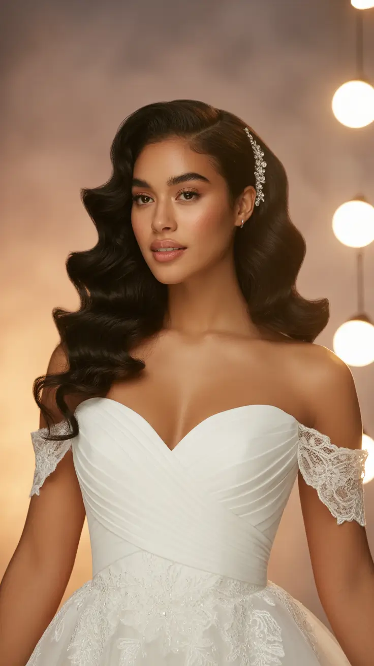 Meilleures coiffures mariage 2026 Chignon Glamour Classique