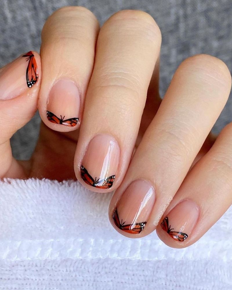 designs faciles pour ongles d’automne