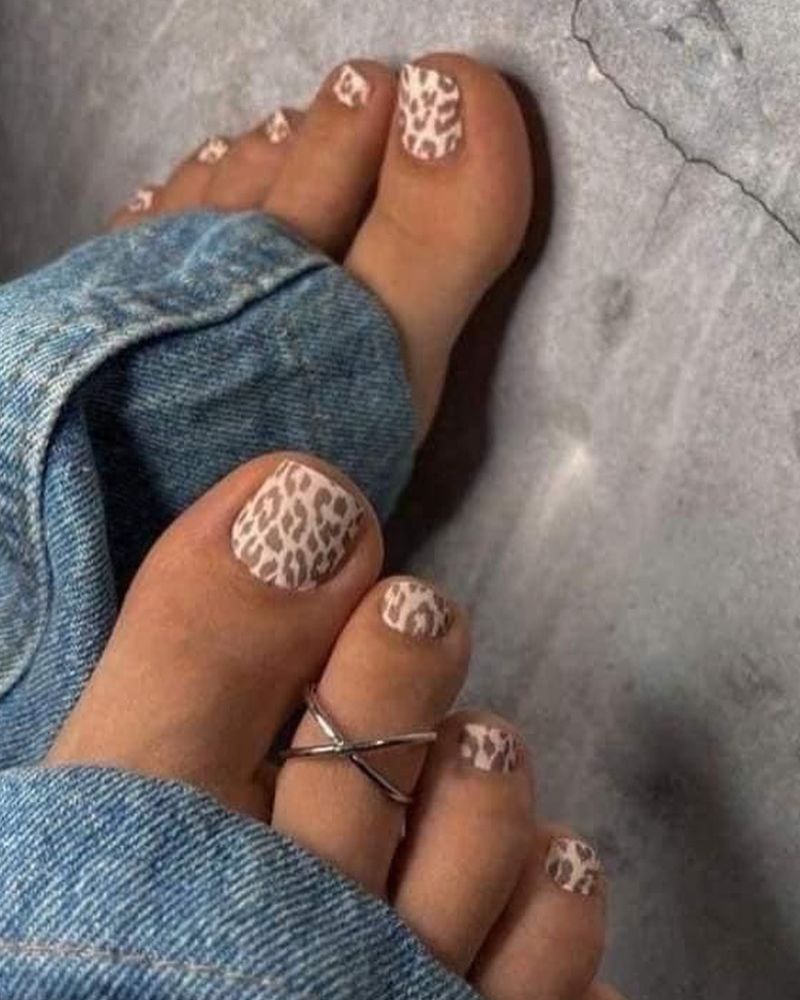 art des ongles léopard