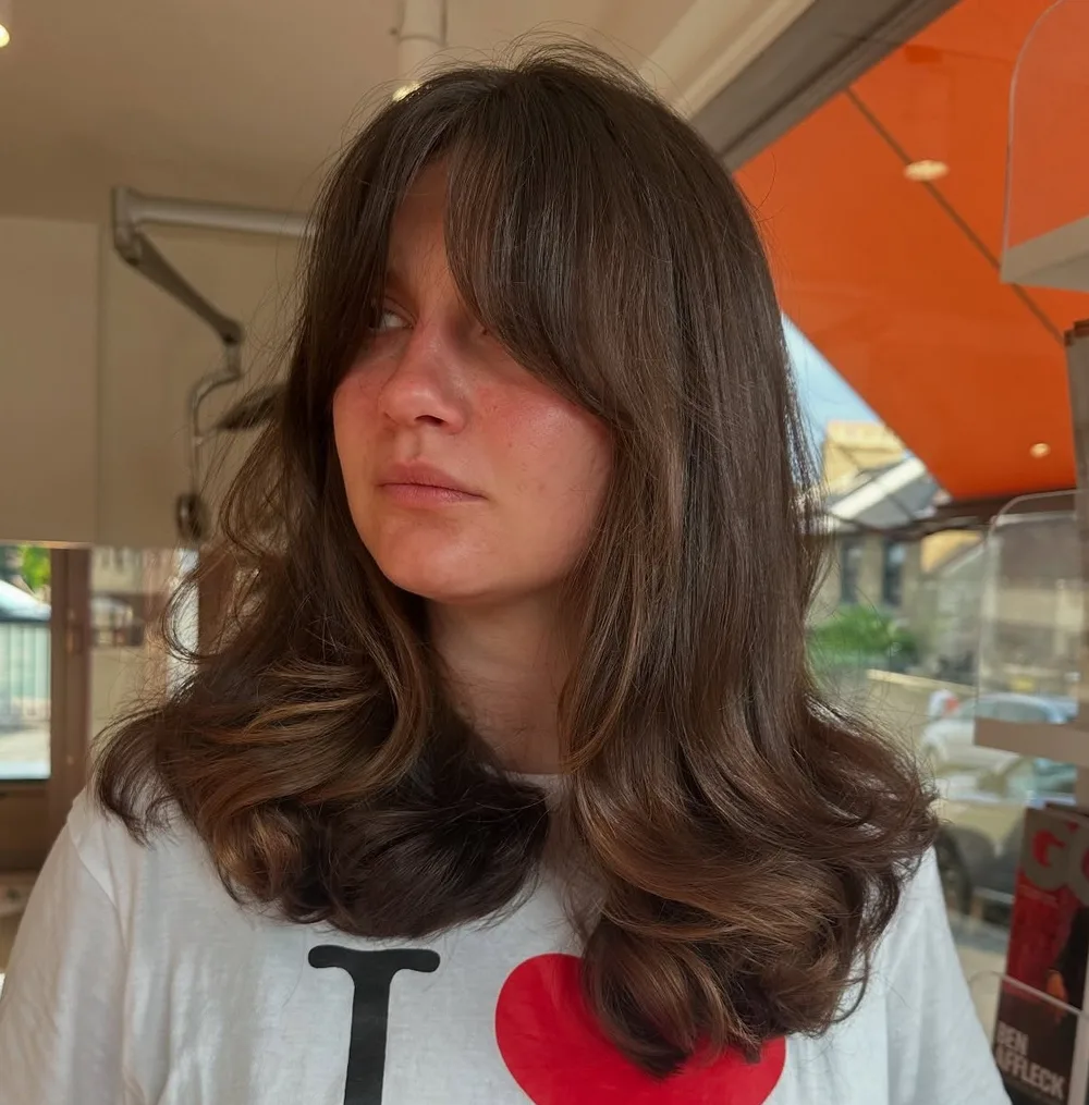 Très longs cheveux ondulés façon sirène
