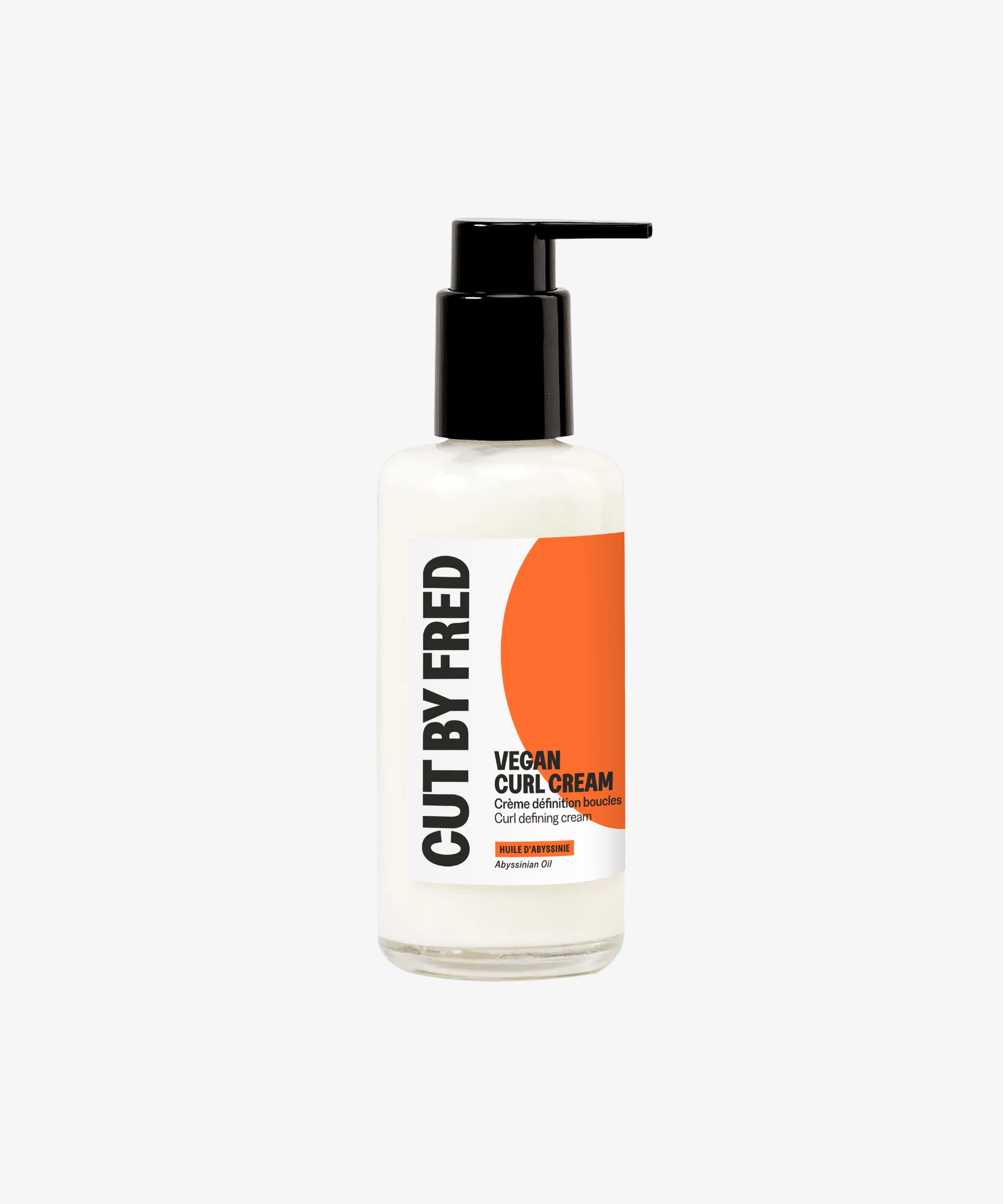 Crème hydratante Vegan Curl Cream CUT BY FRED pour cheveux bouclés