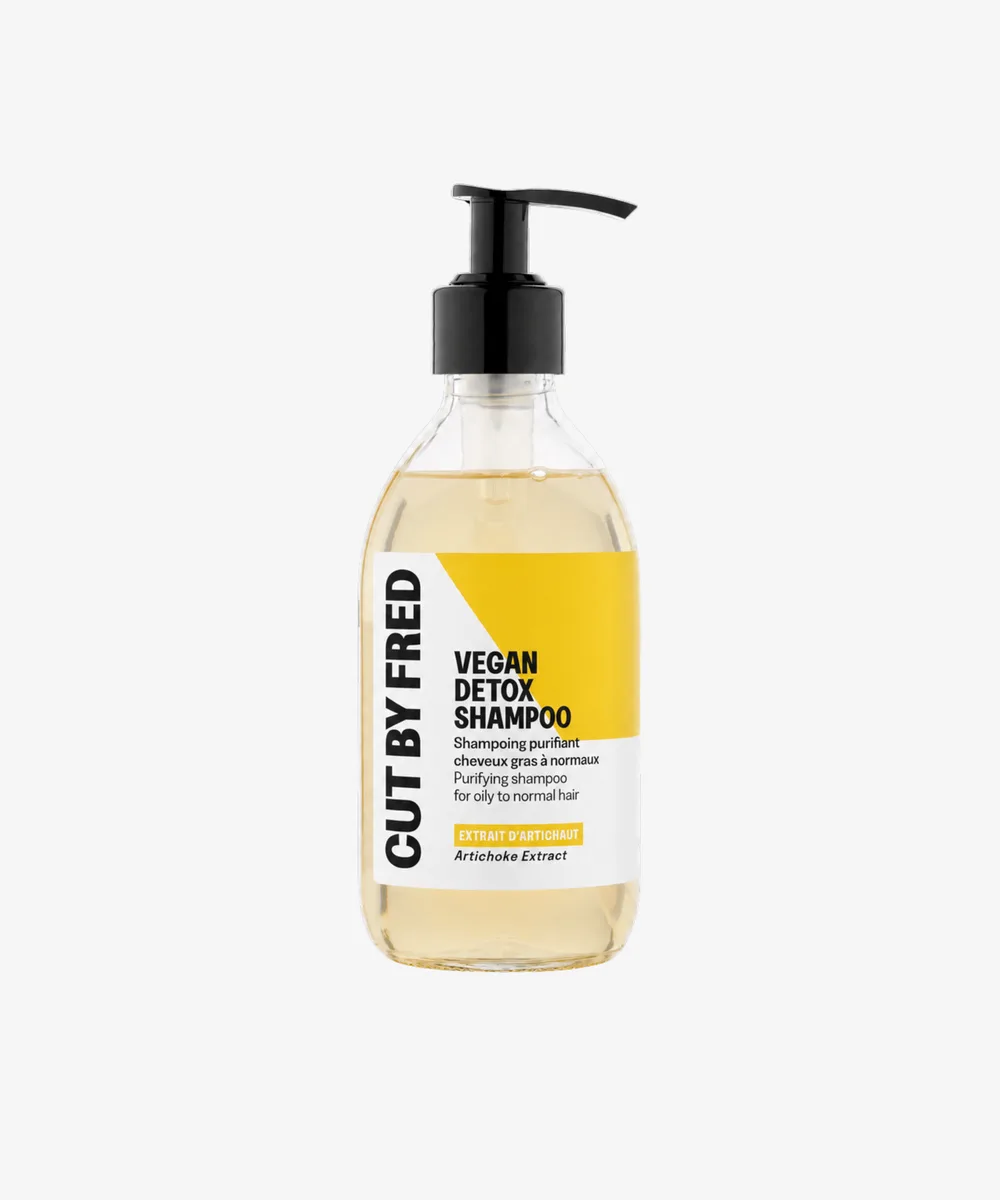 Vegan Detox Shampoo CUT BY FRED pour purifier les cheveux après l'été